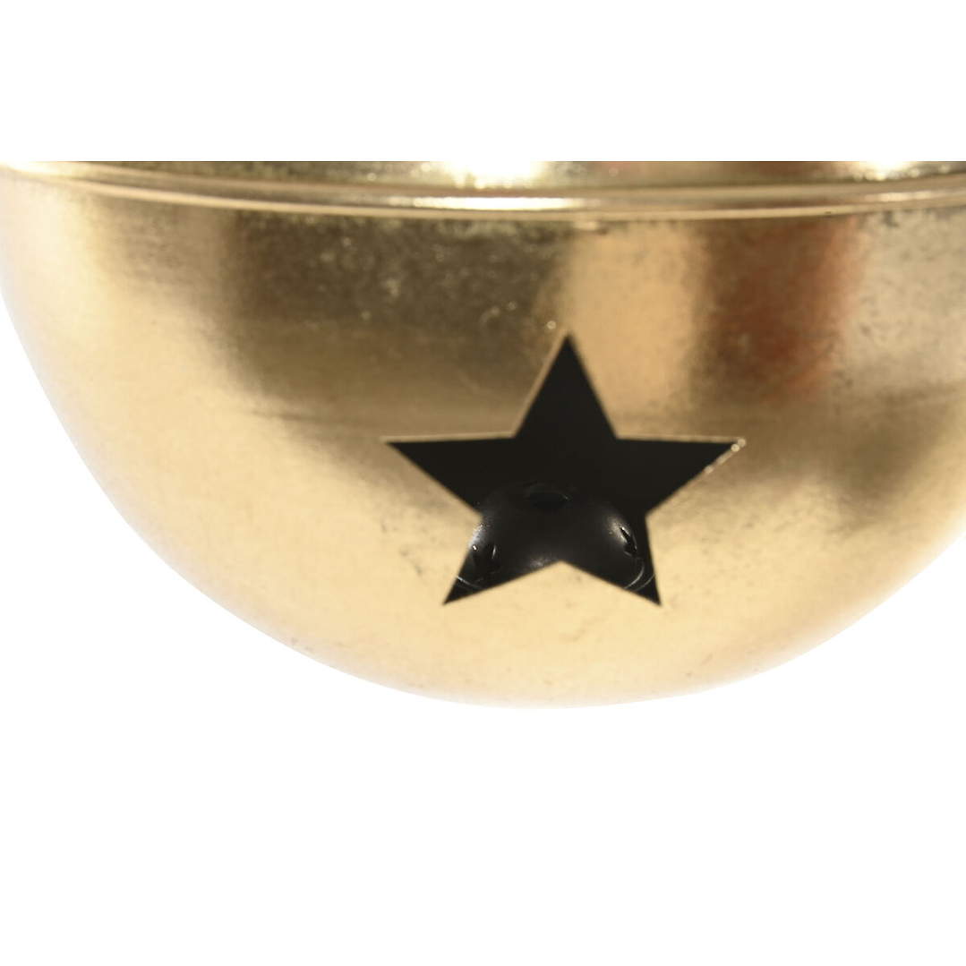 Bolas de Navidad Home ESPRIT Metal 3 Unidades 2
