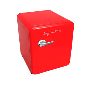 Frigorífico Infiniton CL-V48 Rojo 1 Puerta Compacto