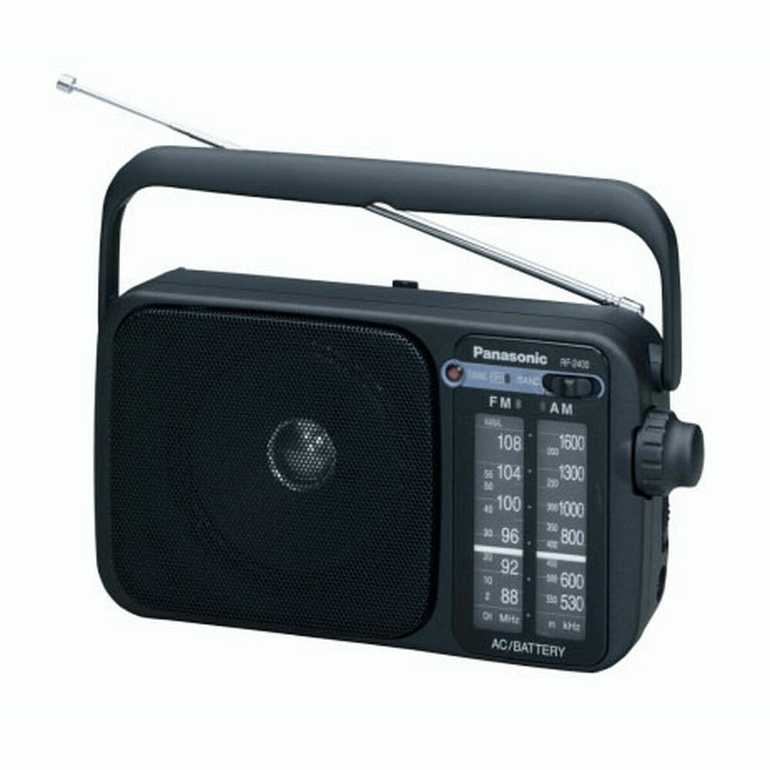 Radio Portátil Panasonic AM/FM RF-2400 Negra 1