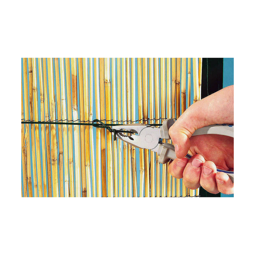 Valla de Jardín EDM 75816 Bambú Marrón 1x5 m 5