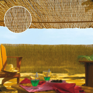 Valla de Jardín EDM 75816 Bambú Marrón 1x5 m