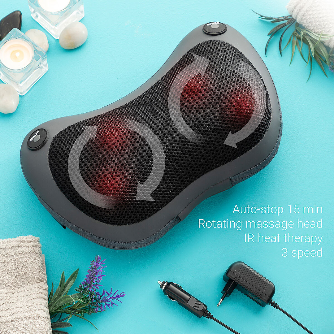 Masajeador Shiatsu Shissage InnovaGoods Compacto con Calor 5
