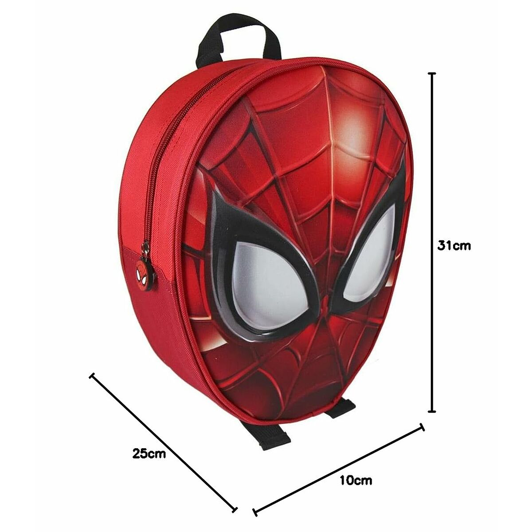 Mochila Escolar 3D Spider-Man Infantil 25x31 cm 3