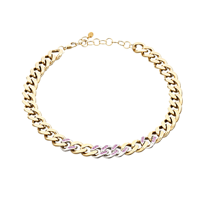 Collar Mujer Chiara Ferragni Rosa Latón