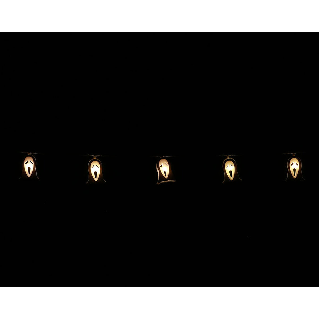 Guirnalda Fantasma 165 cm con Luz Decoración Halloween 3