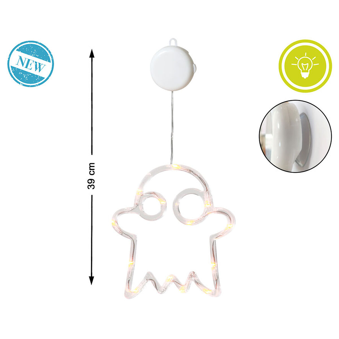 Fantasma con Luz 39x19 cm Decoración Halloween Colgante 1