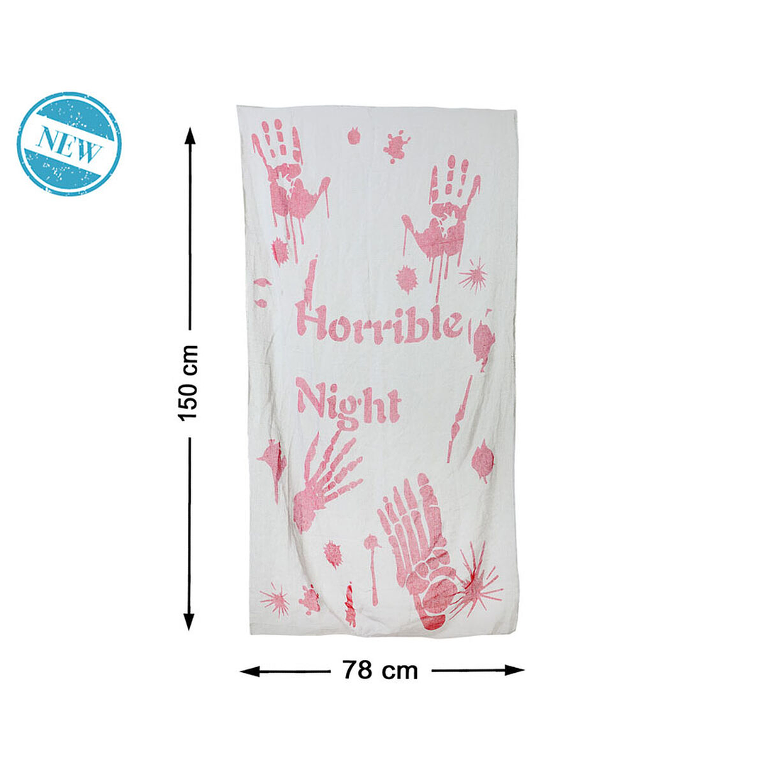 Decoración Halloween HORRIBLE NIGHT 150x78 cm Sangrienta 2