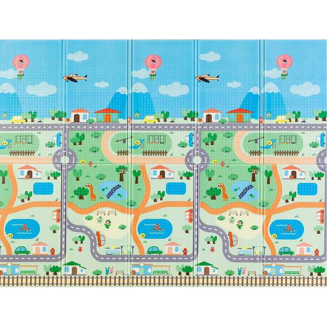 Alfombra de Juego Moltó Reversible XXL 150 x 200 cm Bebés 5