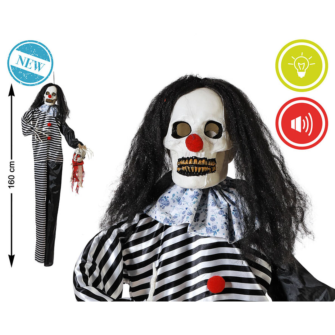 Monstruo Decorativo Halloween 160 cm con Luz y Sonido 2