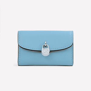 Cartera Mujer Michael Kors Lyra Azul Piel 11 cm