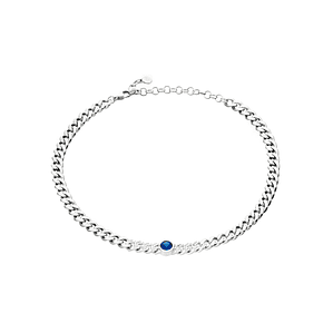 Collar Mujer Chiara Ferragni Azul Latón J19AUW22 con Estuche