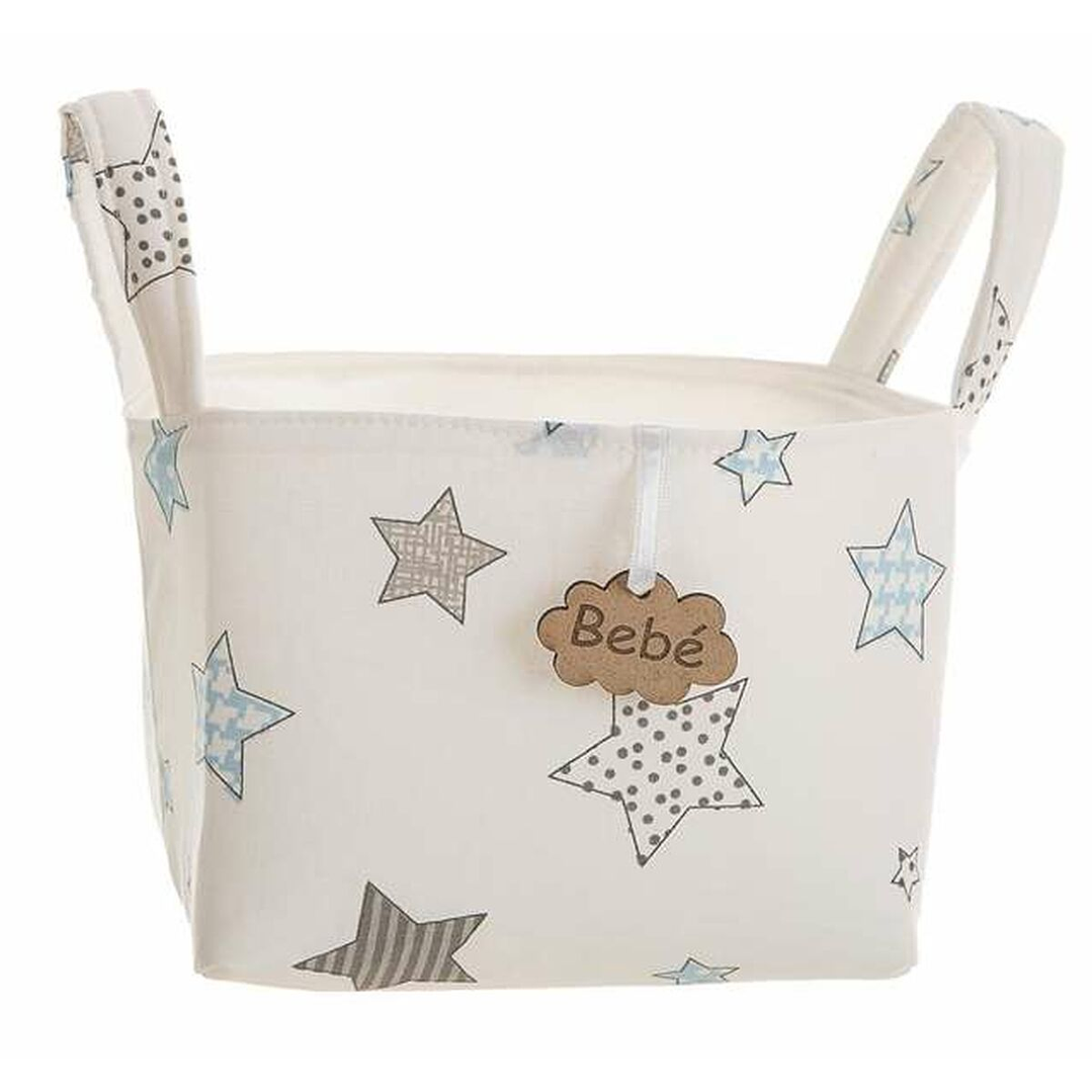 Cesta Infantil Estrellas con Asas 17 x 13,5 x 20 cm 1