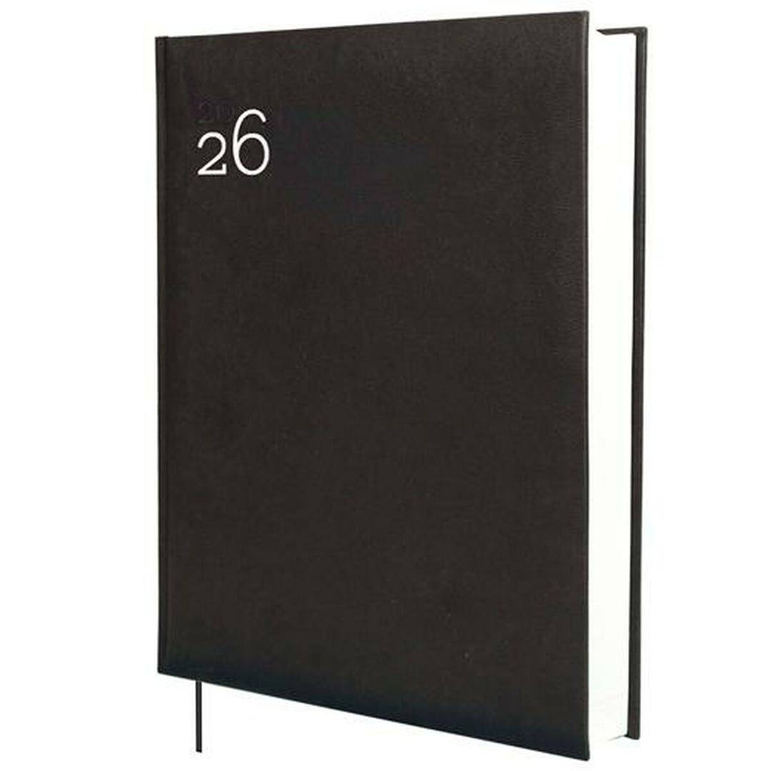Agenda Finocam DYNAMIC MILANO Negro 2026 – Formato Grande Profesional 2