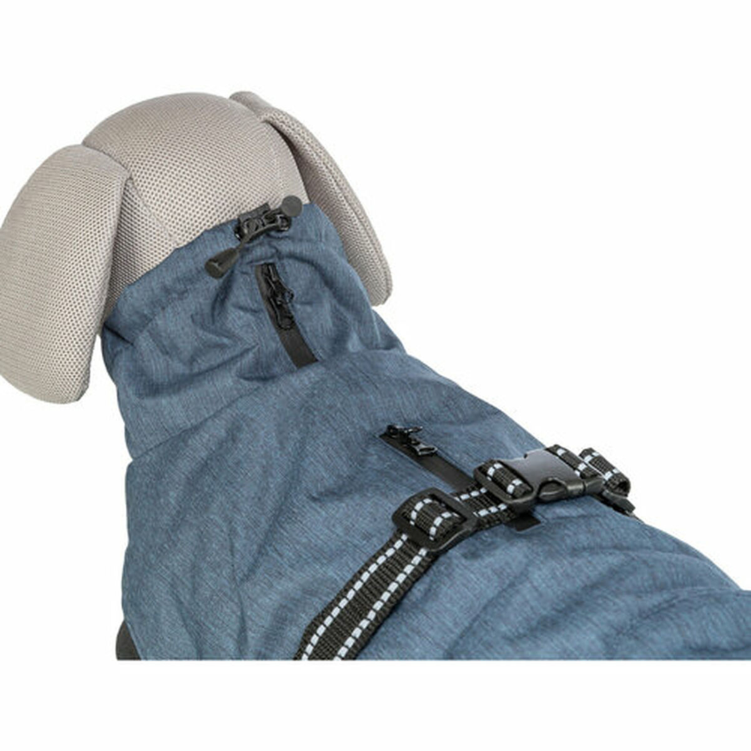 Abrigo para Perro Trixie XS Azul Oscuro – Impermeable y Reflectante Descripción optimizada: El Abrigo para Perro Trixie Azul Oscuro Talla XS es una prenda diseñada para ofrecer protección, comodidad y 4