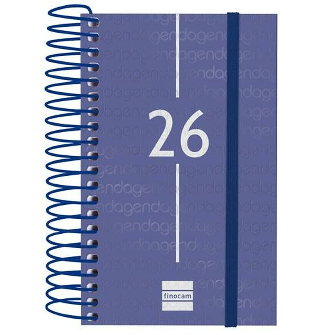 Agenda Finocam YEAR Mini Azul 2026 – Día Vista Compacta 3