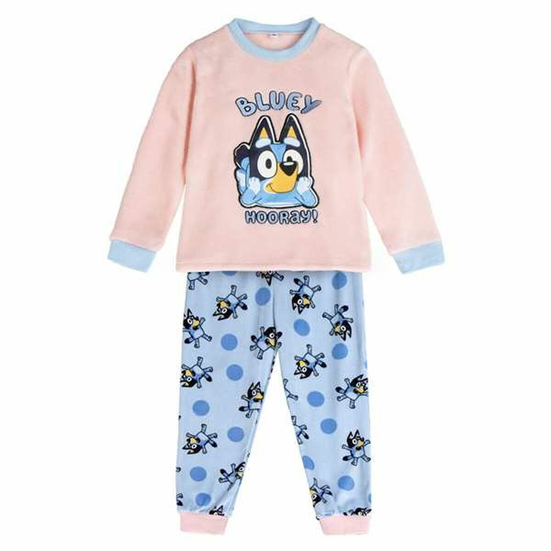 Pijama Infantil Bluey Azul Claro – Tallas 3 a 6 Años 1