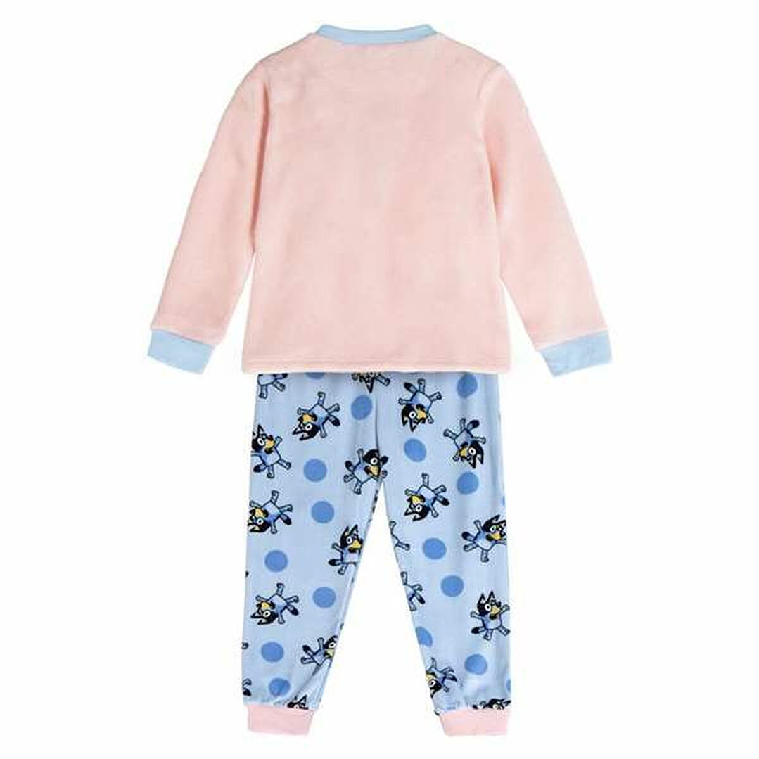 Pijama Infantil Bluey Azul Claro – Tallas 3 a 6 Años 2