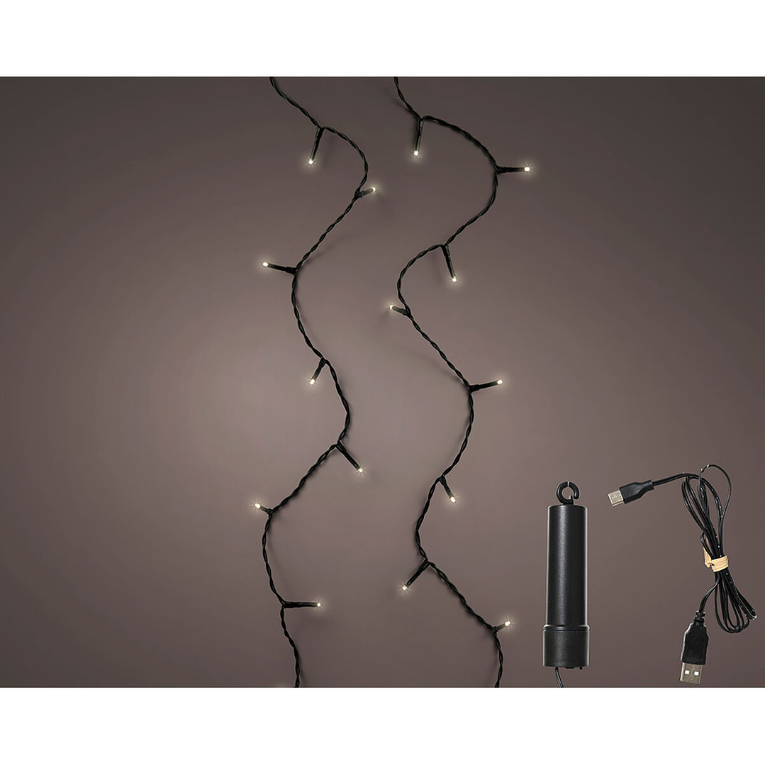 Guirnalda de Luces LED Lumineo IP44 con 8 Funciones 2