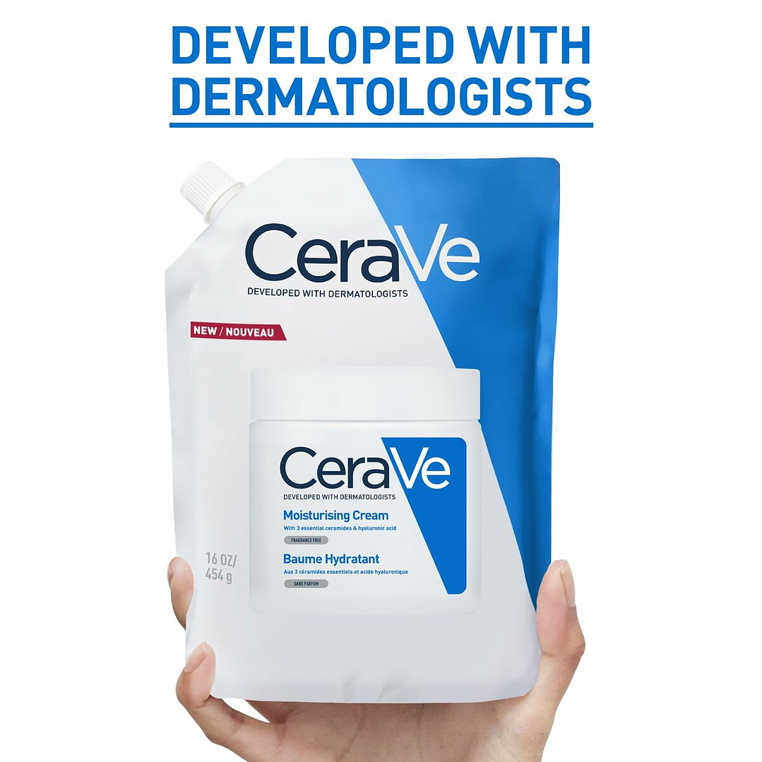 Crema Facial CeraVe Moisturising Piel Seca Sin Perfume 4