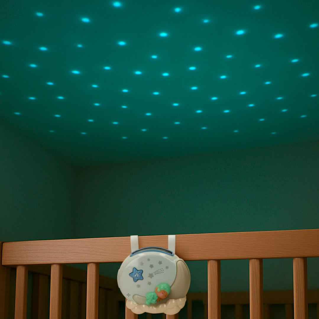 Proyector Musical PlayGo Multicolor Portátil Luz Nocturna Bebé 6