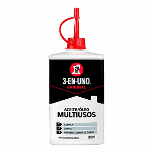 Aceite Multiusos 3‑En‑Uno 34059 100 ml Lubricante Antioxidante