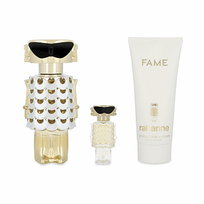 Set Perfume Paco Rabanne FAME EDP 3 Piezas Mujer