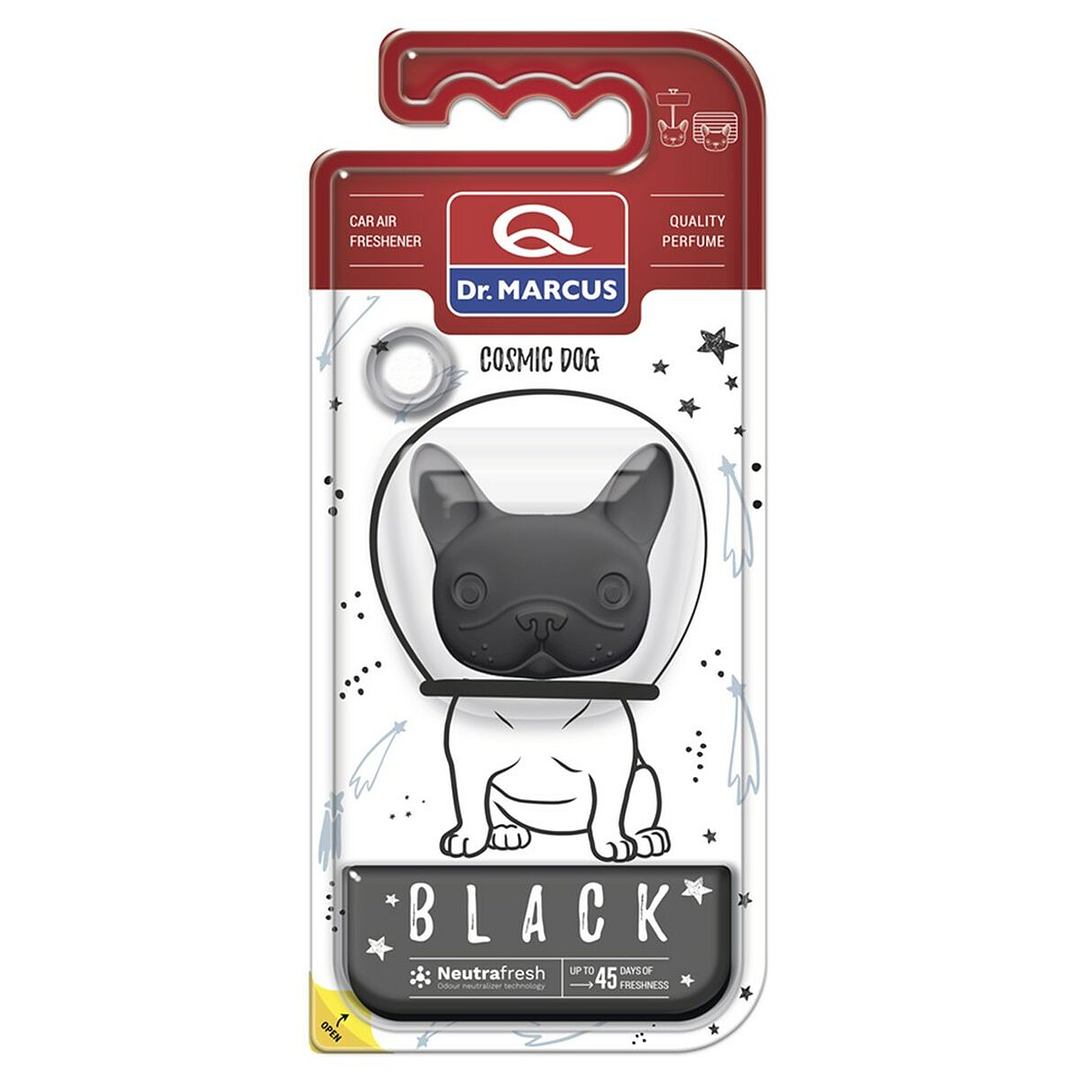 Ambientador Coche Dr Marcus Cosmic Dog Black 45 días 3