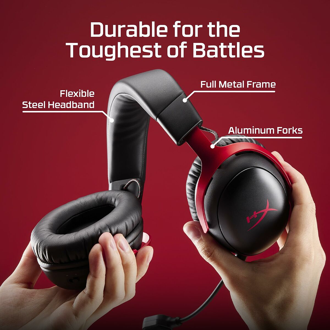 Auriculares Gaming HyperX A59YZAA Cloud III S Inalámbricos 120 h 3