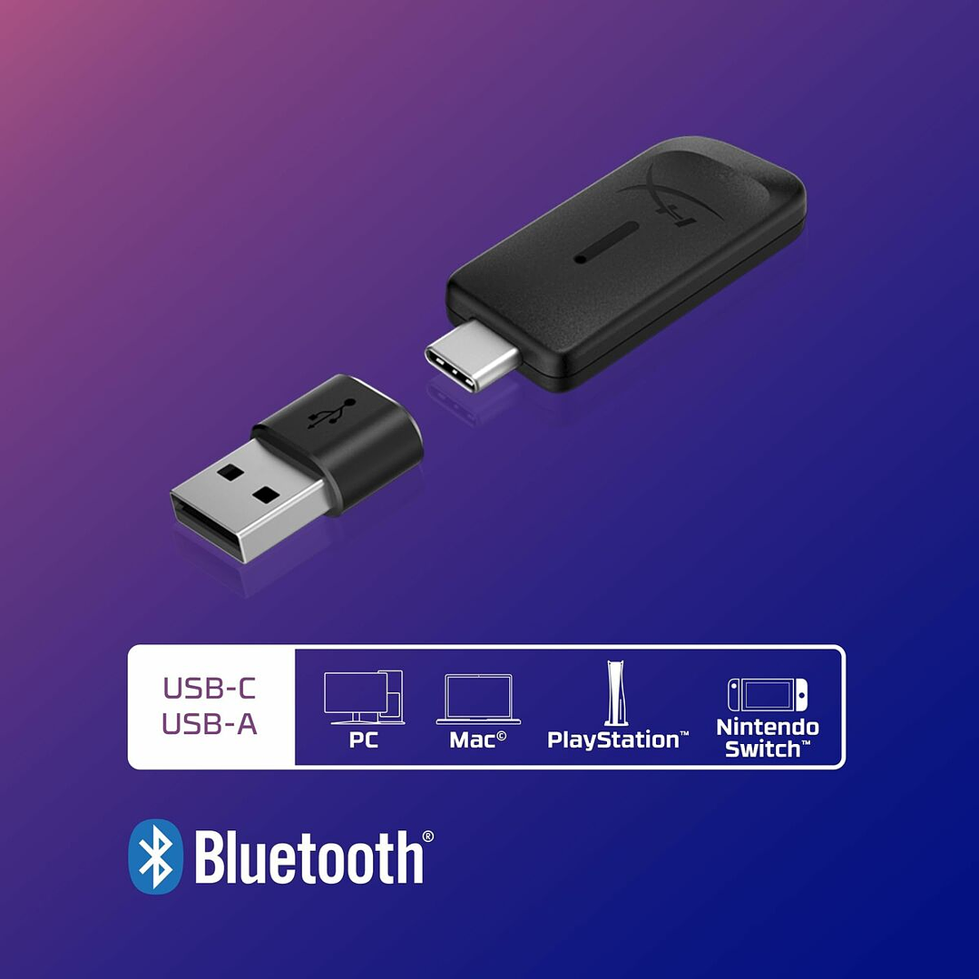 Auriculares Gaming HyperX A59YZAA Cloud III S Inalámbricos 120 h 6