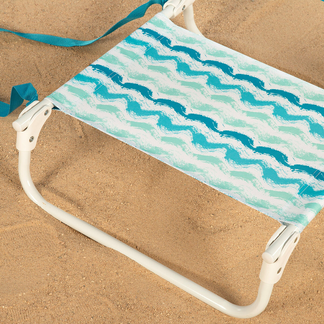 Silla de Playa Aktive Plegable 45x50x50 cm Pack 6 6
