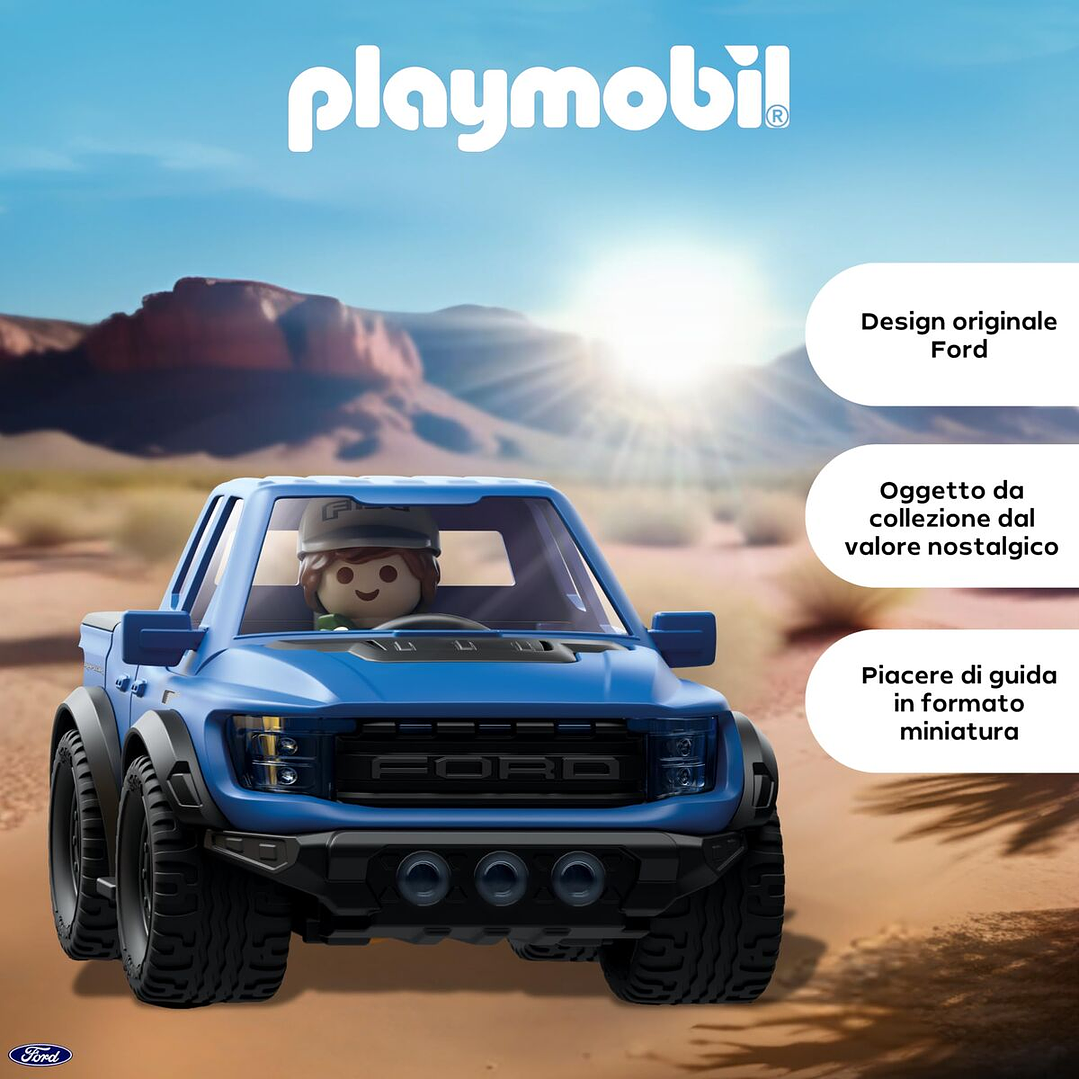 Playmobil Ford F‑150 Raptor 71858 Pack 26 Piezas 3