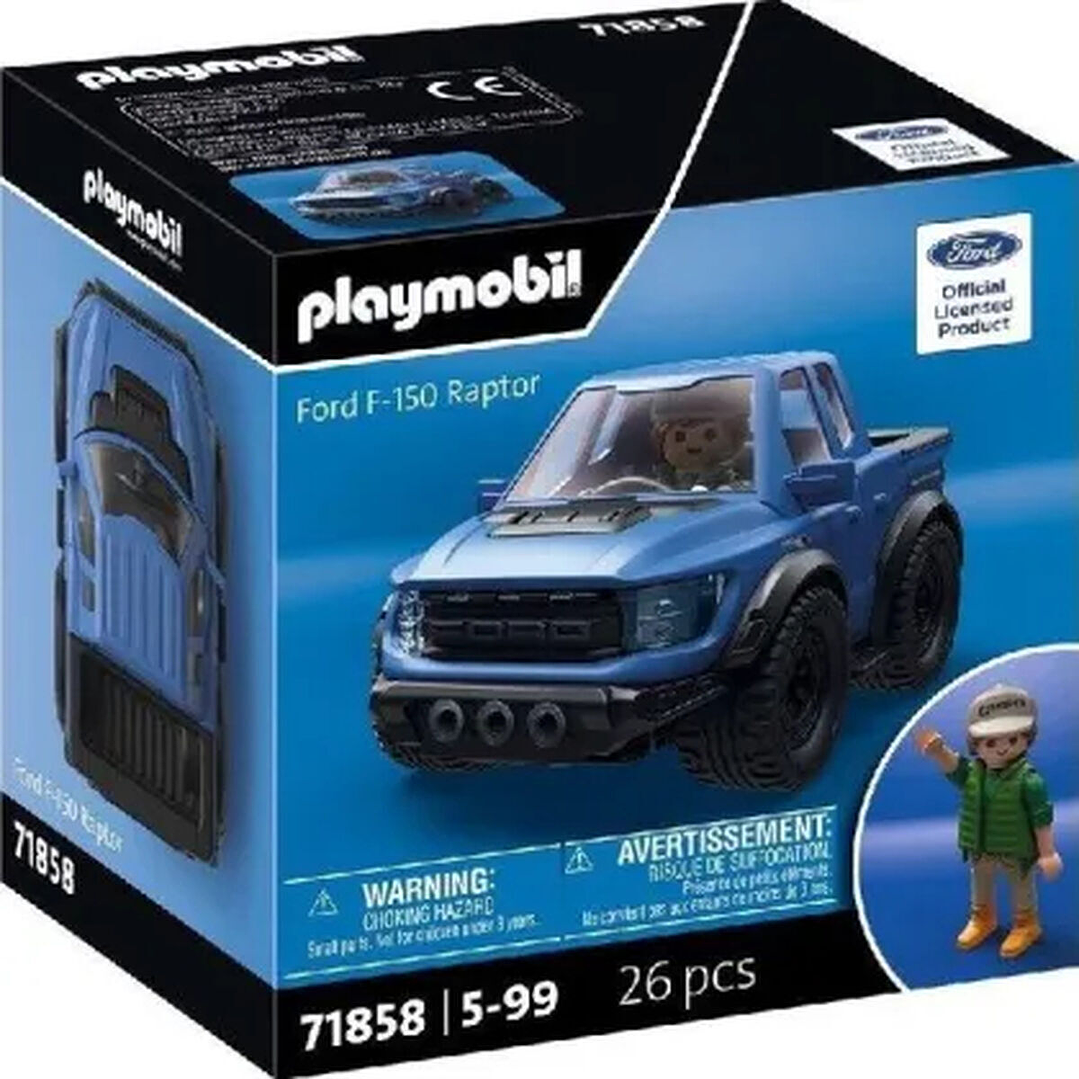 Playmobil Ford F‑150 Raptor 71858 Pack 26 Piezas 8