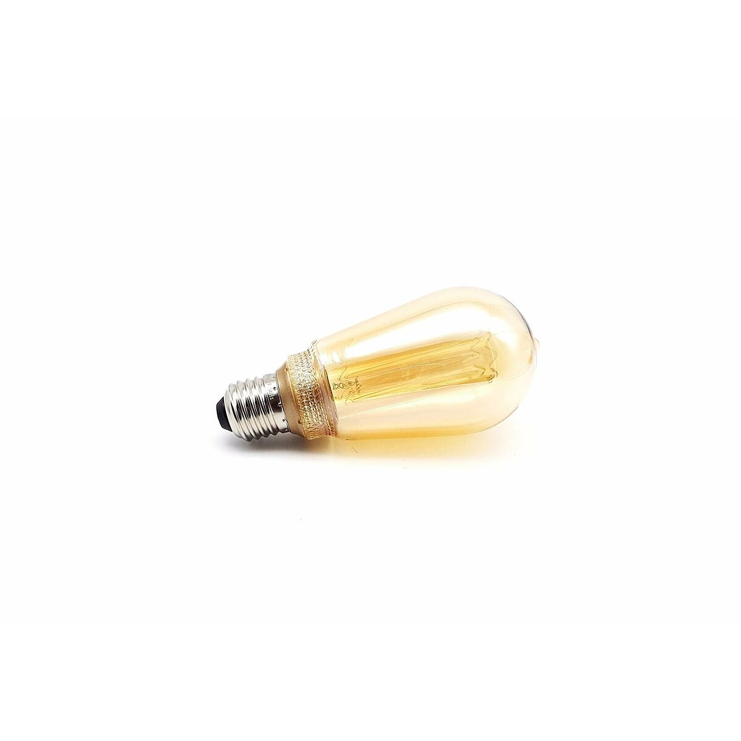 Bombilla LED Fbright ST64 Edison Ámbar E27 4W 5