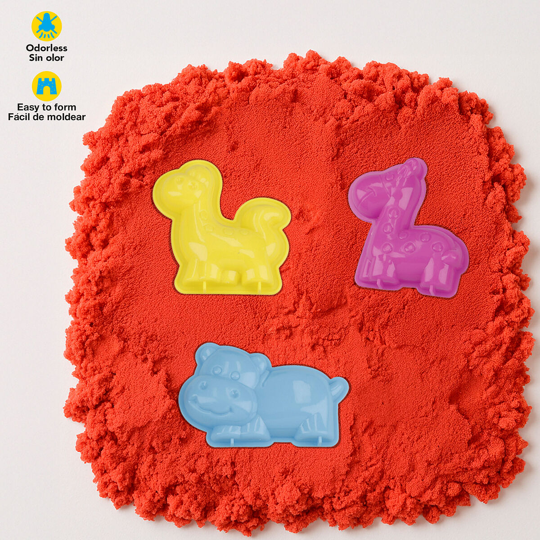 Set Arena Mágica Colorbaby 6 Colores 300 g 1