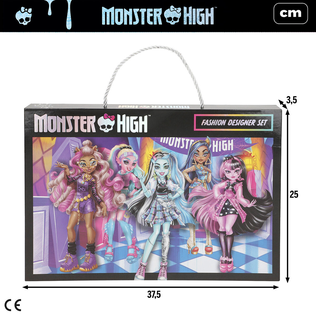 Mochila Escolar Monster High 25x31x10 cm 4
