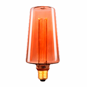 Bombilla LED Fbright S135 Ámbar 4W E27 1800K