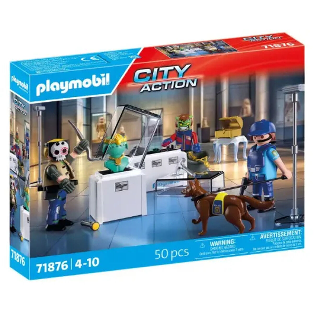 Playset Playmobil City Action Juego de Figuras y Vehículos 4