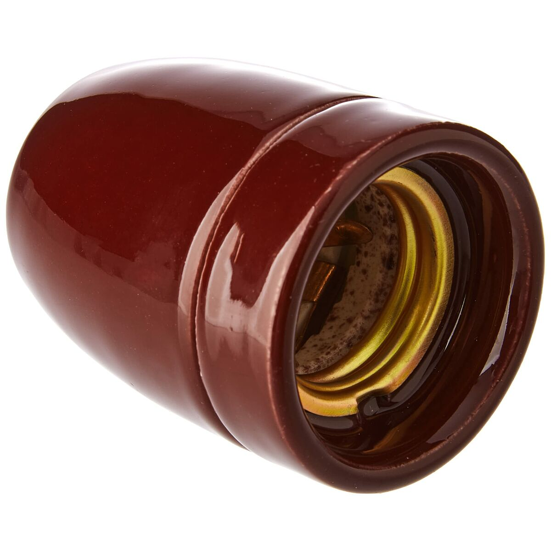 Portalámparas F‑Line Marrón E27 Vintage 100 W 1