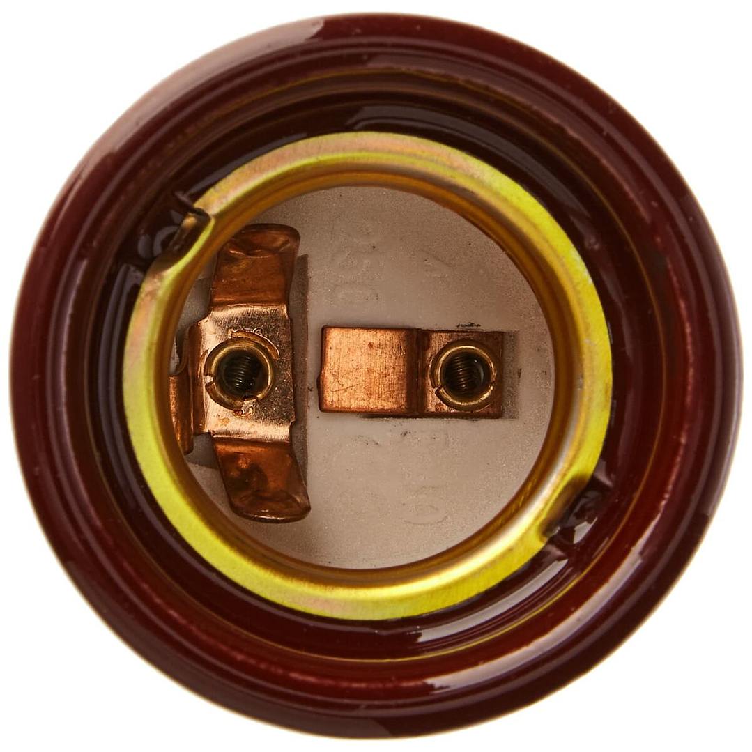 Portalámparas F‑Line Marrón E27 Vintage 100 W 3