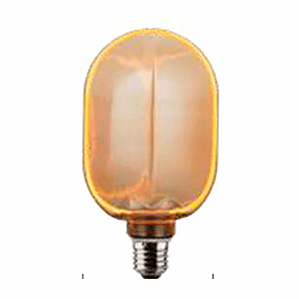 Bombilla LED Fbright G100 Dorada 4 W E27 Decorativa