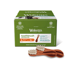 Whimzees Toothbrush Caja 30 uds Snacks Dentales