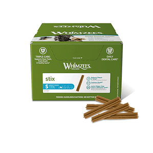 Whimzees Stix S 150 Unidades – Golosina Dental Natural Para Perros