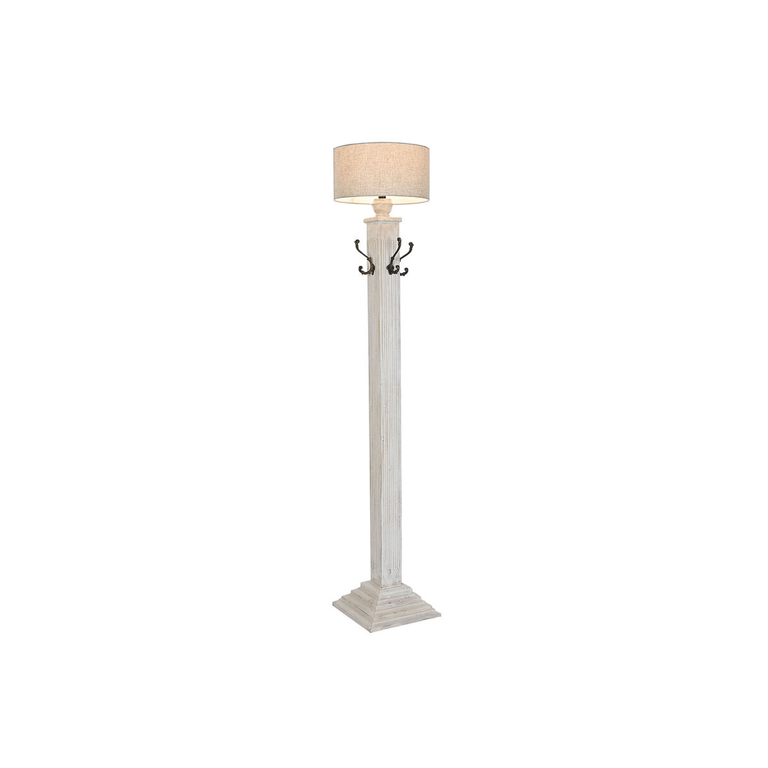 Lámpara De Pie Home Esprit Blanca E27 200 Cm 3