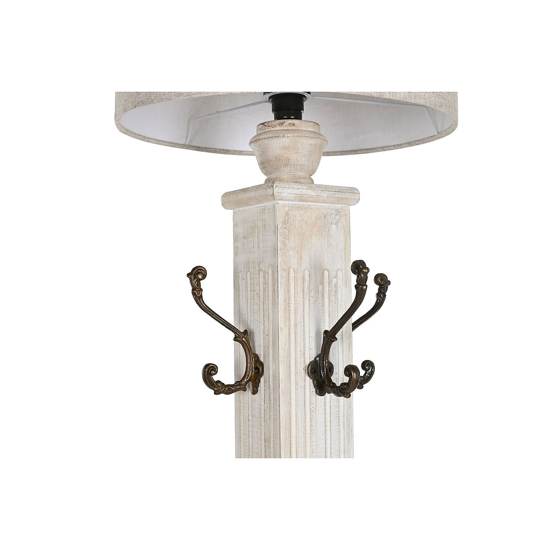 Lámpara De Pie Home Esprit Blanca E27 200 Cm 5