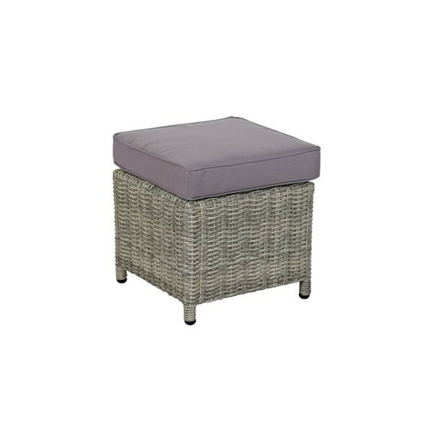 Conjunto de Sofá y Mesa de Jardín DKD Home Decor en Ratán Sintético Gris – 4 Piezas 2