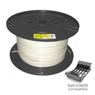 Cable Manguera Paralelo Sediles 2x1,5 mm 300 m Blanco