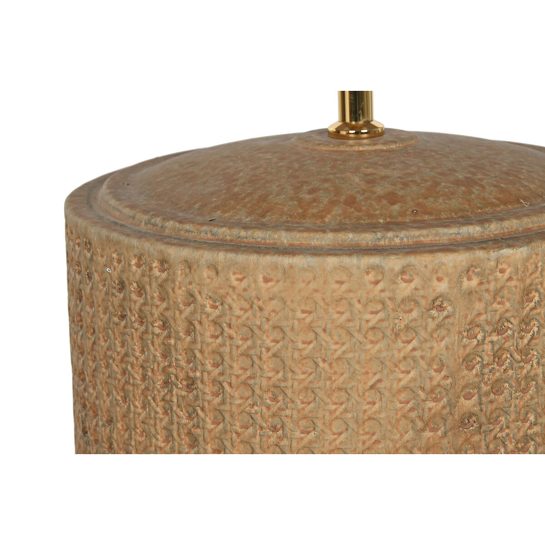 Lámpara de Pie Home ESPRIT Marrón Beige Cerámica 220 V 5