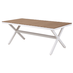 Mesa de Comedor Exterior DKD Home Decor 200x90 cm