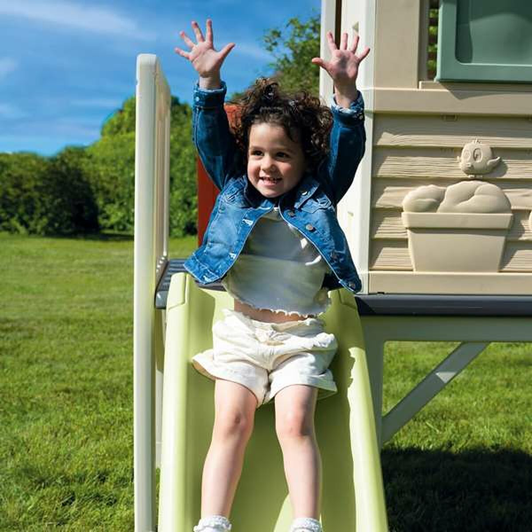 Casa Infantil Smoby con Tobogán para Exterior 7
