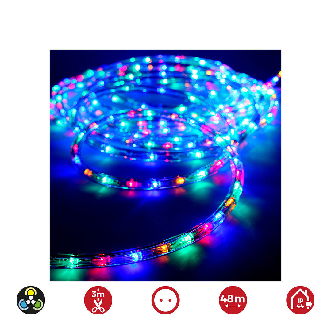 Manguera LED EDM 72712 Flexiled Multicolor 48m IP44 4
